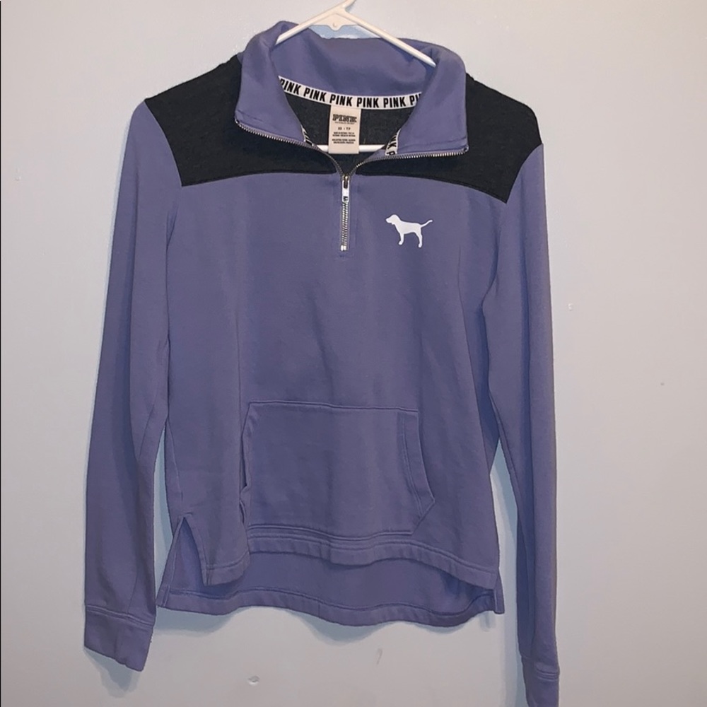pink long sleeve sweatshirt